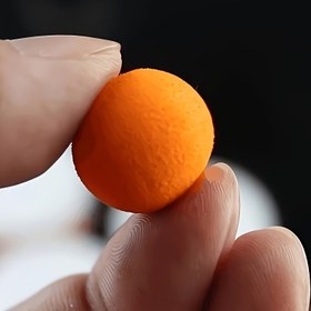 Resim 80 adet 12mm Pop-Up Carp Rig Temizlik - Canlı Turuncu, PC Malzeme, Karp ve Pan Balığı Yakalama için Mükemmel 