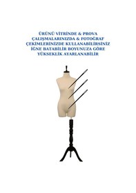 Resim 2 Adet Pantolon Giyebilen 36 Beden Süngerli Terzi Prova Mankeni 4 