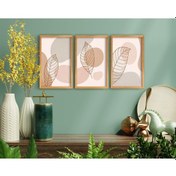 Resim Bk Home Dekoratif 3’Lü Retro Ahşap Tablo-12 (551040982) 