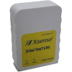 Resim Xsense C2gc1th33r Gerçek Zamanlı Gprs Sıcaklık Nem Veri Kaydedici 