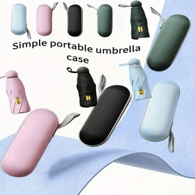 Resim 1 Adet Şemsiye Saklama Kutusu (Şemsiye Dahil Değildir), Taşınabilir Seyahat Çantası - Hafif Tasarım, Kiraz Çiçeği Pembe, Beyaz, Siyah, Mor - Seyahat, İşe Gidiş ve Günlük Kullanım İçin Temel, Stil Sahibi ve Dayanıklı Şemsiye Tutucu, Ayrıca Hareket Halinde Saklama İçin Uygun 