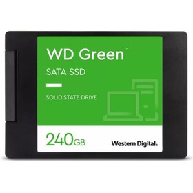 Resim Western Digital Green Series 3D-NAND WDS240G3G0A 2.5'' 240GB 545 MB\u002Fs SATA3 SSD 