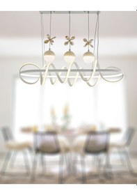 Resim Tt314-3tpl-ym-by Tt Ayd Büyük Sarmal Y. Masası Matbeyaz Led Aviez Beyaz 