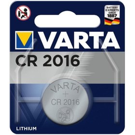 Resim Varta Düğme Pil Elektronik Lityum CR 2016 Blister Tek li 