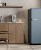 Resim Smeg Mat Storm Blue Espresso Otomatik Kahve Makinesi 