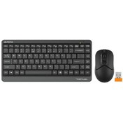 Resim A4-Tech FG1112 Q Mini Kablosuz Klavye-Mouse 