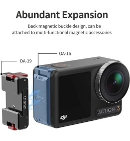 Resim Oa-16 Djı Osmo Action 3 Için Manyetik Pil Kapağı 