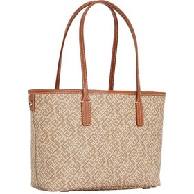 Resim Th Monoplay Leather Mını Tote Kadın Yeşil Çanta - Aw0aw17415 Yeşil 