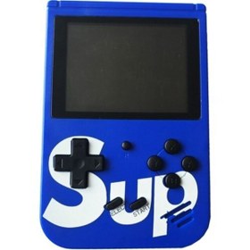 Resim Sup Taşınabilir Video Oyun Konsolu 3\ Mavi 400 Oyunlu Mini Atari Gameboy 