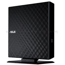 Resim Asus SDRW-08D2S-U USB Slim External DVD-RW (Siyah) 