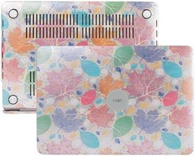 Resim McStorey MacBook Pro 13 inç M1 M2 Çiçekli Sert Kapak Kılıf | TPU Darbe Emici – Desenli Koruyucu 