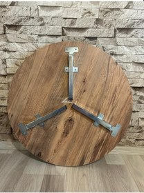 Resim Demirci Civata Ve Hırdavat Katlanabilir Ayaklı Mdf Yer Sofrası 70 Cm - Çok Renkli 