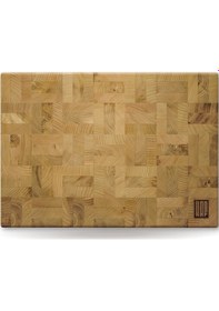 Resim KAF Ahşap Kestane End Grain Kesme Tahtası Büyük Boy 