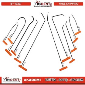 Resim Pdr Boyasız Göçük Düzeltme Özel Tasarım Çubuk 12 Adet 