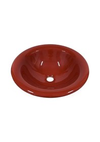 Resim Brezza - Tb34cnk Kırmızı Cam Çanak Lavabo - 55009381 Kırmızı 