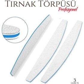 Resim Marsilyan Protez Tırnak Törpüsü 100/180 Grid Profesyonel 3 Adet 718789 