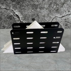 Resim Glare Peçetelik Hasır Desen Mat Siyah 