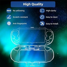 Resim OSTENT Sony PS Vita PSV 1000 PCH-1000 için Koruyucu Şeffaf Kristal Sert Taşıma Koruma Kılıfı Kapak Cilt 