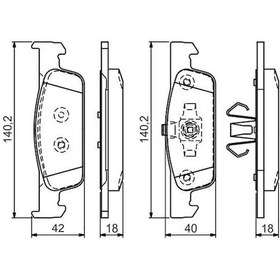 Resim Dacia Logan On Fren Balatasi 0.9 Tce 2019-2020 Magnetı Marellı 323700037800 