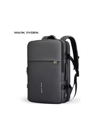 Resim Mark Ryden Pathrato Laptop Gri Renk Sırt Çantası Kilitli Usb Şarj Kitli Genişletilebilir Çanta Mr805 Siyah 