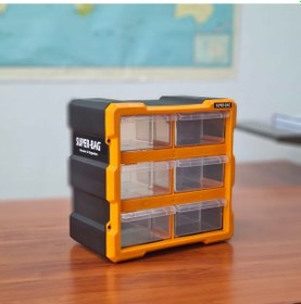 Resim Super Bag Monoblok Çekmeceli Seti 6'Li Hobby Organizer Set 
