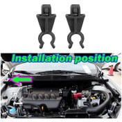 Resim Lasonstiges Kaput Çubuk Kelepçesi Nissan Qashqai Dualis J10 Navara D40 Pathfinder R51 Kaput Desteği Prod 65722eb3002 Adet 