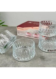 Resim Paşabahçe 4'lü Leafy Kase Çerezlik 240cc 530166 