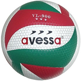 Resim Avessa VL-900-103 Kırmızı Yeşil Voleybol Topu 