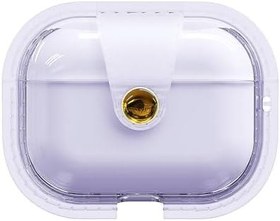 Resim Zore Apple ile uyumlu Airpods Pro 2 Airbag 33 Darbelere Karşı Dayanıklı Magnetik Kılıf Mor 