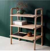 Resim Woodesk Albero, Ahşap Kitaplık, 90x90, Natural Renk, Cpt4654-90 