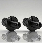 Resim Tongdashop Honda Yamaha Suzukı Atv Motorcycle 8mm Universal Siyah Gaz Fren Kablo Ayar Cıvatası 