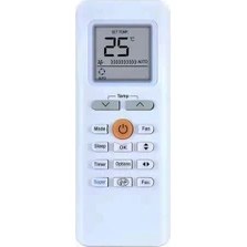 Resim Midea Blanc 12000 Btu Klima Kumandası (4620) 