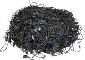 Resim İşkur Makina Kilitli Etiket Ipi Siyah Renk 1.000 Adet (1 Paket) 