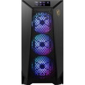 Resim MSI MEG PROSPECT 700R Temperli Cam 4x140mm A-RGB Dokunmatik IPS Panel E-ATX Gaming Bilgisayar Kasası MSI MEG PROSPECT 700R Temperli Cam 4x140mm A-RGB Dokunmatik IPS Panel E-ATX Gaming Bilgisayar Kasası