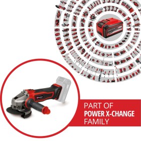 Resim Einhell TE-AG 18/125-2 Li - Solo, Akülü Avuç Taşlama (Akü ve şarj cihazı dahil değildir) - 4431168 