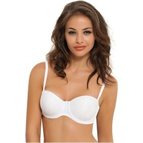 Resim NBB Ten Rengi Straplez Microfiber Desteksiz Sütyen 3510 001 