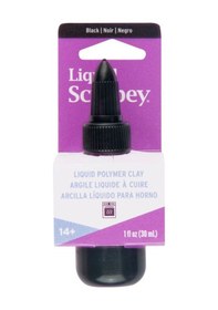 Resim Sculpey Liquid Sıvı Polimer Kil 30 Ml. Siyah 