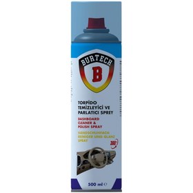 Resim burtech Torpido Temizleyici Ve Parlatıcı Sprey 500 ml 