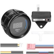 Resim Pazly 52mm Turbo Göstergesi - Led Ekranlı 1.0-2.0kpa Ölçüm, Alarmlı Araç Takometre 