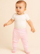 Resim Kindo Baby Bebek Patikli Pantolon “bebek Iç Giyim” Kendinden Çoraplı Pantolon , Annelerin Favorisi %100 Pamuk 