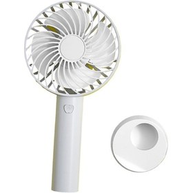 Resim Sellwell Taşıması Uygun El Masaüstü Vantilatör Makyaj Kirpik 