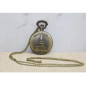 Resim Galata Kulesi Tasarımlı Köstekli Saat 