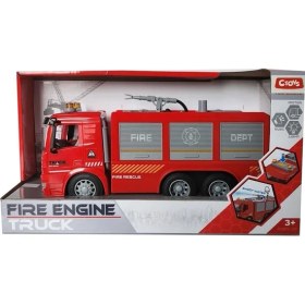 Resim Ctoy oyuncak ışıklı ve Sürtmeli Itfaiye ARACI CTOY-PY8931B 
