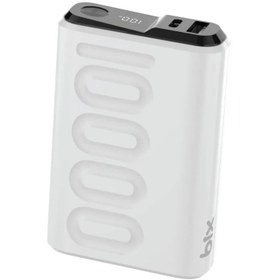 Resim Bix TPB15 10000mAh PD 20W USB-C USB-A QC 3.0 22.5W Dijital Ekranlı Hızlı Şarj Destekli Mini Powerbank Beyaz 