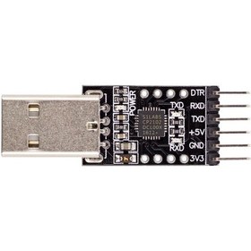 Resim CP2102 USB-TTL Seri Haberleşme Dönüştürücü Modülü 