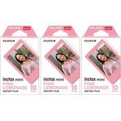 Resim Instax mini Pink Lemonade 10x3 Film Seti 