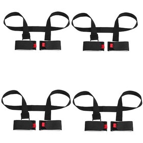 Resim 4 Kayak Askısı, Omuz Askıları, Kayak Ve Batonları Taşımak İçin Kayak Tutucuları 