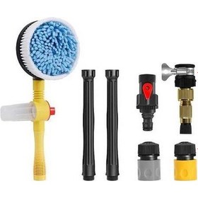 Resim Dancemonkey Araba Yıkama Fırçası, Araba Temizleme Seti, 360 Döndürülebilir 
