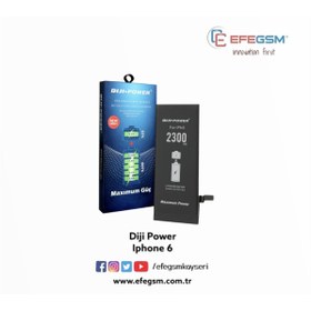 Resim EFEGSM Diji Power Iphone 6 Batarya 2300 Mah 