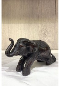 Resim Reçine Fil Heykelciği -25 Cm 